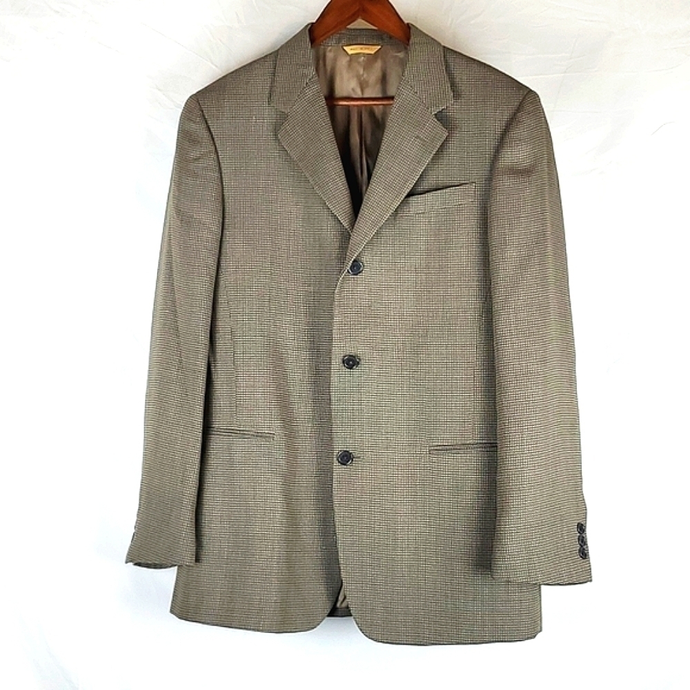 Vintage Donna Karan Signature Green‎ Blazer Jacket